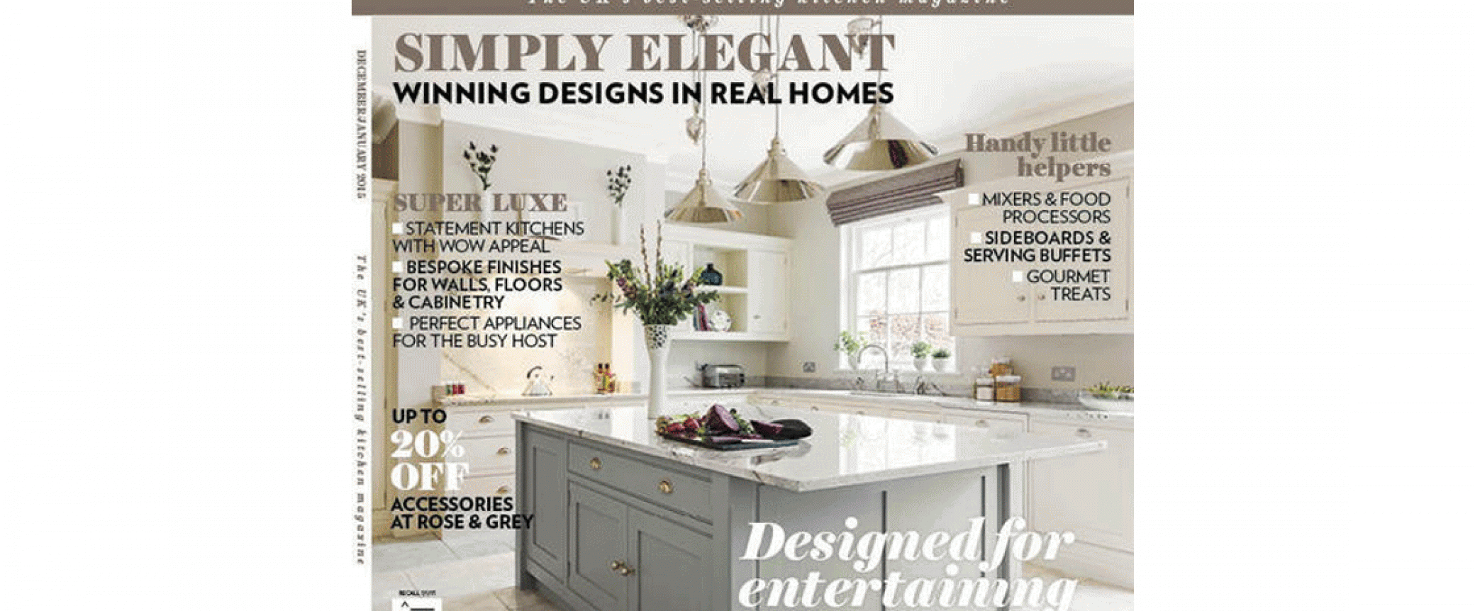 Beautiful Kitchens Magazine Cover December 2016